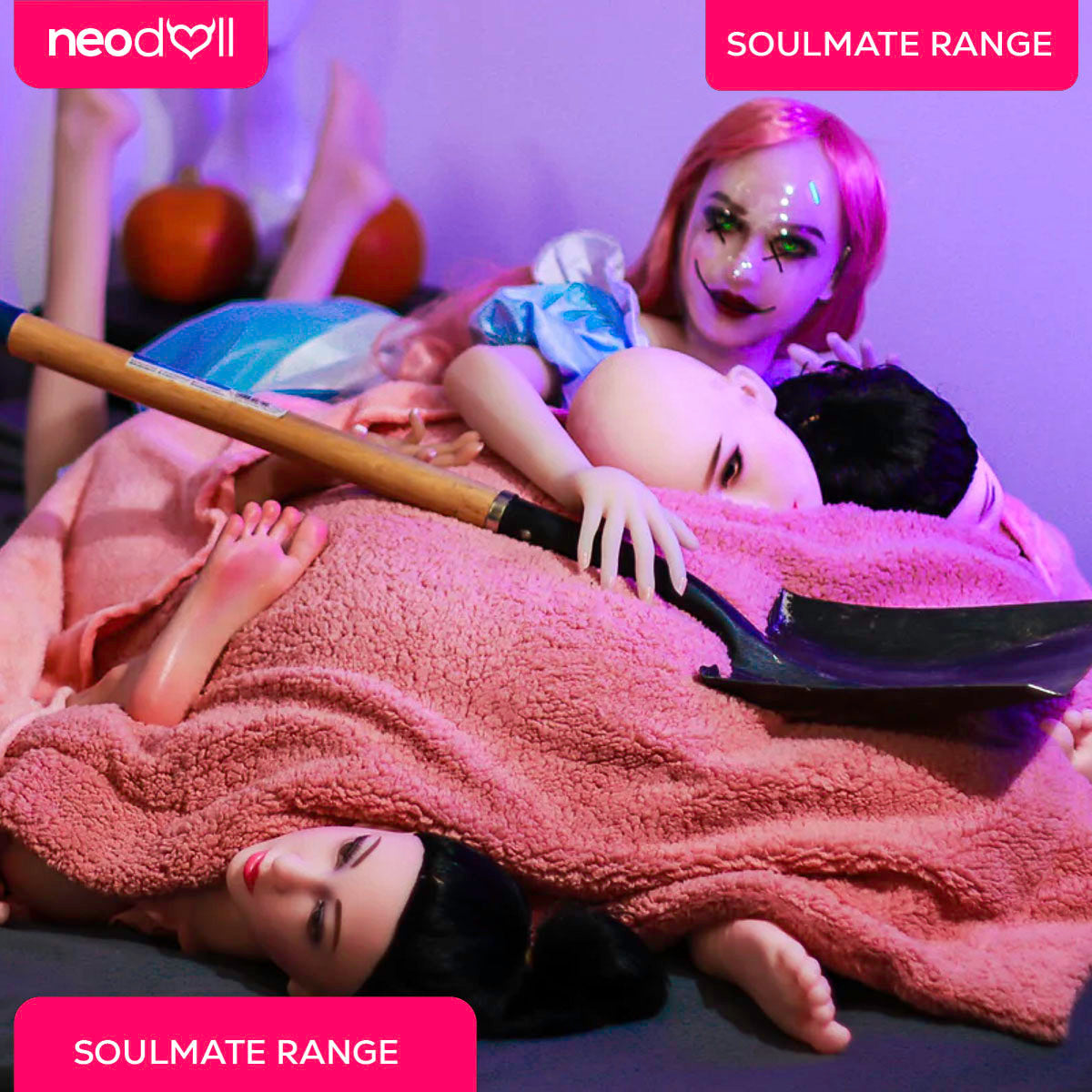 SoulMate - Alyssa - Realistic Sex Doll - 158cm - White