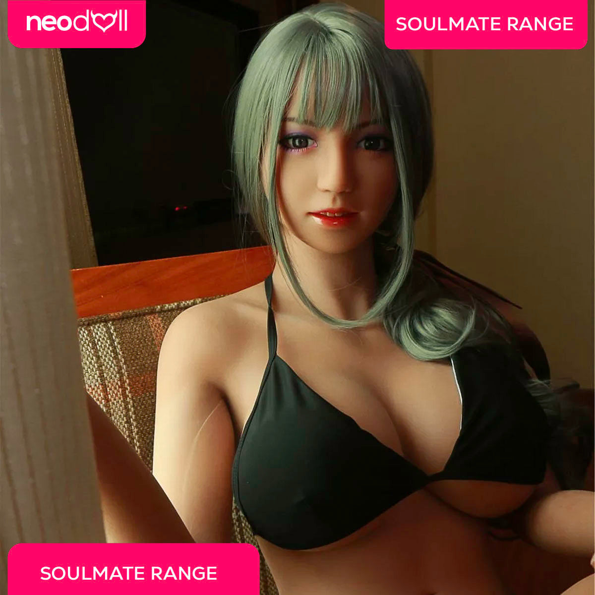 SoulMate - Ann - Realistic Sex Doll - 163cm - Light Brown