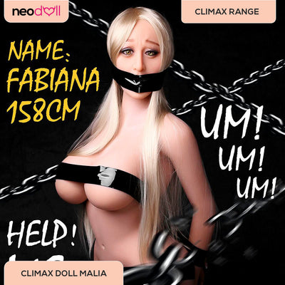 Climax Doll - Malia - Realistic Sex Doll - Gel Breast - 158cm - White