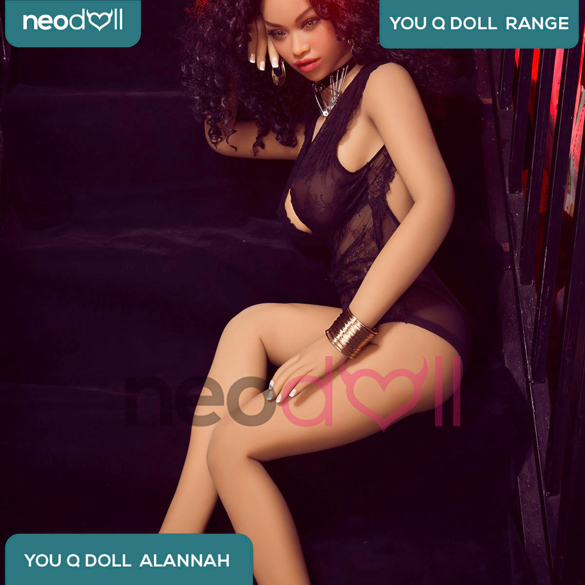 Sex Doll Alannah | 156cm Height | Tan Skin | Shrug & Standing | Youqdoll