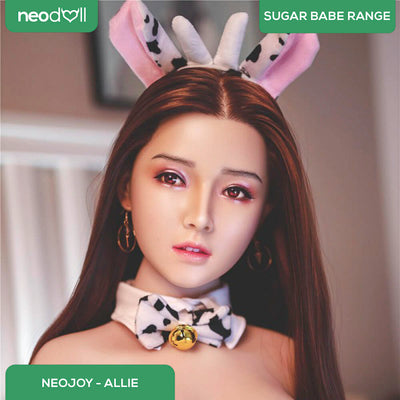 Neodoll Sugar Babe - Allie - Silicone TPE Hybrid Sex Doll - Gel Breast - Uterus - 171cm - Implanted Hair - Silicone Colour