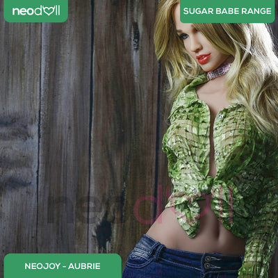 Neodoll Sugar Babe - Aubrie - Realistic Sex Doll - Gel Breast - Uterus - 168cm - Tan