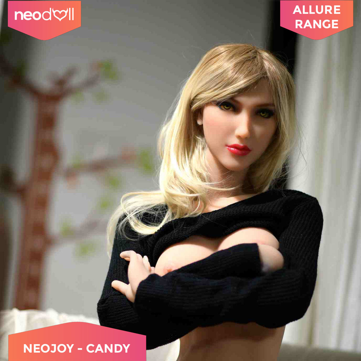 Neodoll Allure Candy - Realistic Sex Doll - 171cm - Tan