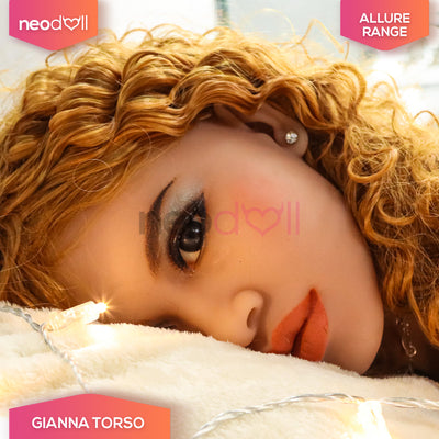 Allure Sex Doll Torso - Gianna Head & Torso - Tan